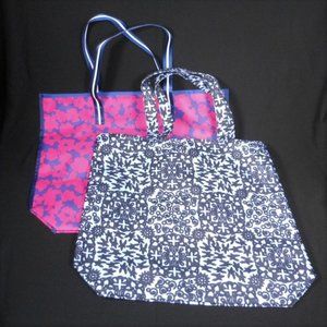 2 New Estee Lauder colorful tote bags